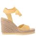 Vince Camuto Bendsen Wedge Sandal - Panna Cotta - Yellow