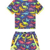 Boardies Vibrant Dino Kids Co-ord - Purple - 11-12Y