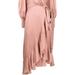 ZIMMERMANN Women'S Silk Wrap Midi Dress - Pink