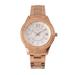 Fossil Women's ES5131 Rose Gold/Mother Of Pearl Stella Dress Watch - Brown