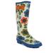 Regatta Womens/Ladies Orla Kiely Meadow Floral Galoshes Boot - Blue - UK 4 / US 6