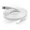 Naztech LED USB-A to USB-C 2.0 Charge/Sync Cable 6ft - White