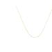 Haus of Brilliance 0.5mm Slim and Dainty Unisex Rope Chain Necklace - Yellow - 20