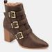 Journee Collection Journee Collection Women's Tru Comfort Foam Winsley Bootie - Brown - 7.5