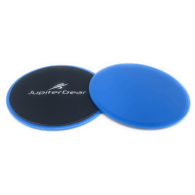 Jupiter Gear Core and Abs Exercise Sliders - Blue