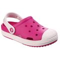 Crocs Crocs Childrens/Kids Bump It Clogs (Pink) - Pink - 4