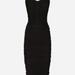Dolce & Gabbana Tulle Midi Dress - Black - 40