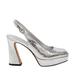 Katy Perry The Square Sling-Back Heel - Silver - Grey