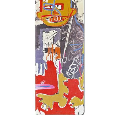 ROME PAYS OFF Basquiat â€�A-Oneâ€� Rubber Exercise Mat - Grey