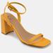 Journee Collection Journee Collection Women's Chasity Pump - Yellow - 9