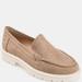 Journee Collection Women's Tru Comfort Foam Narrow Width Erika Flat - Brown - 8.5