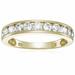Vir Jewels 1 Cttw Diamond Wedding Band For Women, Classic Diamond Wedding Band In 14K Yellow Gold Channel Set - Gold - 8