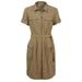 Craghoppers Womens/Ladies NosiLife Savannah Shirt Dress - Raffia Yellow - Green - 6