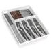 Cheer Collection 6 Compartment Cutlery Organizer Tray
