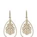 Marchesa Orbital Drop Earrings - Gold - ONE SIZE ONLY