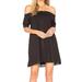 The Fifth Label Sun Valley Off Shoulder Mini Dress - Black