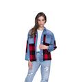 Blue Revival Your Ex Boyfriends Shacket In Red Plaid - Red - S