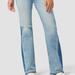 Hudson Jeans Faye Ultra High-Rise Flare Petite Jean - Blue - 25