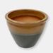 Sunnydaze Decor Sunnydaze Chalet High-Fired Glazed Ceramic Planter Pot - Green
