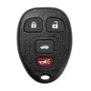 Fresh Fab Finds 2 Keyless Entry Car Key Remote Key Fob Case Button Pad Replacement For 2009-2012 Chevrolet Malibu KOBGT04A - Black