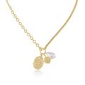 Ettika Freshwater Pearl Treasures 18k Gold Plated Charm Necklace - Gold - ONE SIZE ONLY