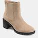 Journee Collection Journee Collection Women's Tru Comfort Foam Jentry Bootie - Brown - 9.5