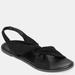 Journee Collection Journee Collection Women's Tru Comfort Foam Deleece Sandal - Black - 8