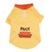 Sassy Woof Dog Tee - Pivot - Yellow - L