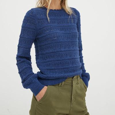 FatFace Adrinenna Crew Sweater - Blue
