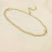 Ettika Double Ball Chain Gold Belt - Gold - ONE SIZE ONLY