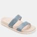 Journee Collection Journee Collection Women's Stellina Sandal - Blue - 7