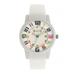 Crayo Festival Unisex Watch With Date - White - 41MM