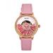 Bertha Watches Bertha Adaline Mother-Of-Pearl Leather-Band Watch - Pink