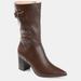 Journee Collection Journee Collection Women's Tru Comfort Foam Wilo Boot - Brown - 8.5