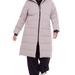 Alpine North Kluan Plus Women's Vegan Down (Recycled) Ultra Long Length Parka Light Taupe (Plus Size) - Grey