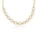 Ettika Empowered Crystal & 18k Gold Plated Chain Link Necklace - Gold - ONE SIZE ONLY