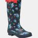 Regatta Womens/Ladies Ly Fairweather II Tall Durable Wellington Boots - Navy/Red - Blue - UK 5 / US 7