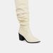 Journee Collection Journee Collection Women's Tru Comfort Foam Extra Wide Calf Pia Boot - White - 7.5