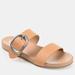 Journee Collection Journee Collection Women's Tru Comfort Foam Crysta Sandal - Brown - 9