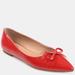 Journee Collection Journee Collection Women's Devalyn Flat - Red - 6.5