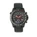 Morphic Watches Morphic M36 Series Leather-Band Chronograph Watch - Black