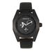 Morphic Watches Morphic M46 Series Leather-Band Men's Watch w/Date - Black