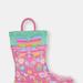 Western Chief Kids Flutter Rain Boot - Pink - Pink - 2 YOUTH