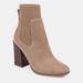 Journee Collection Journee Collection Women's Tru Comfort Foam Adalia Bootie - Brown - 9