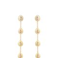 Ettika Single File Crystal 18K Gold Plated Dangle Earrings - Gold - ONE SIZE