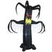 Sunnydaze Decor Sunnydaze Nightmare Hollow Ghostly Tree Halloween Inflatable - 8 ft - Black