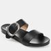 Journee Collection Journee Collection Women's Tru Comfort Foam Crysta Sandal - Black - 10