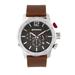 Breed Watches Breed Manuel Chronograph Leather-Band Watch w/Date - Brown