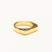 Shapes Studio Minimalist Bar Ring - Gold - US 7