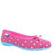 Lunar Womens/Ladies Starling Slippers - Pink - 8